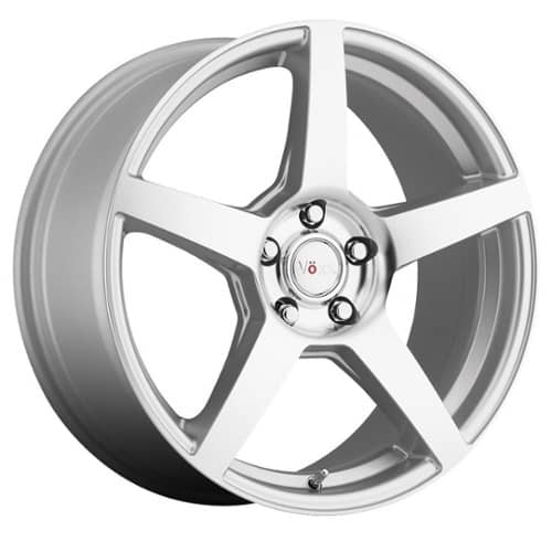 Voxx MGA 20x8.5 5x112 32 ET 66.7 CB Silver Mirror Machined Face (MGA285511232SMF)