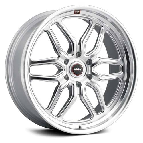 Weld Off-Road Laguna 6 S114 22x9.5 6x139.7 25 ET 106.1 CB Gloss Silver Machined (S11429584P25)