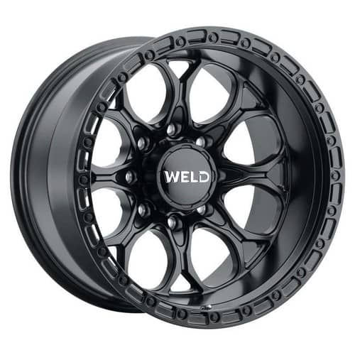 Weld Off-Road Ledge Eight W108 20x9 8x165.1 0 ET 125.1 CB Satin Black (W10809082501)