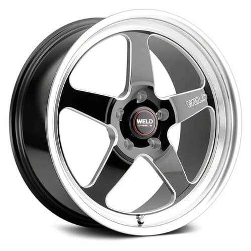 Weld Ventura S104 19x10 5x120.65 31 ET 78.1 CB Gloss Black Milled (S10490062P31)