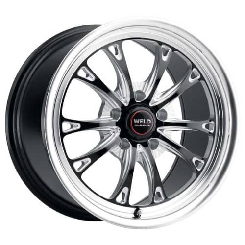 Weld Belmont Drag S157 18x8 5x120 15 ET 78.1 CB Black Milled (S15788022P15)