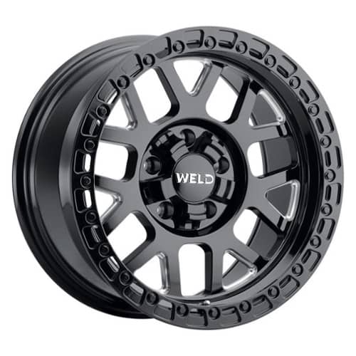 Weld Off-Road Cinch W105 20x10 5x127/5x139.7 -18 ET 87.1 CB Black (W10500057476)