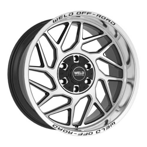 Weld Off-Road Fulcrum W118 20x12 6x135/6x139.7 -44 ET 106.1 CB Black Machined (W11802098475)