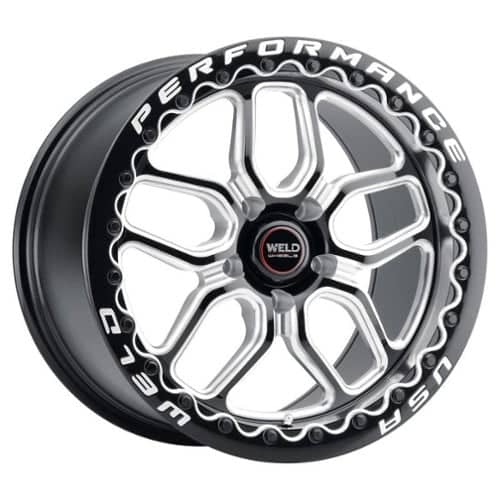 Weld Laguna Beadlock S907 18x12 5x120.65 55 ET 78.1 CB Gloss Black Milled (S90782063P55)