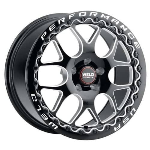 Weld Solana Beadlock S910 17x10 6x135 42 ET 87.1 CB Black Milled (S91070089P42)