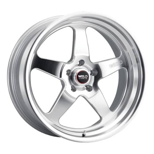 Weld Ventura S105 20x10.5 5x127 13 ET 78.1 CB Gloss Silver Machined (S10500573625)