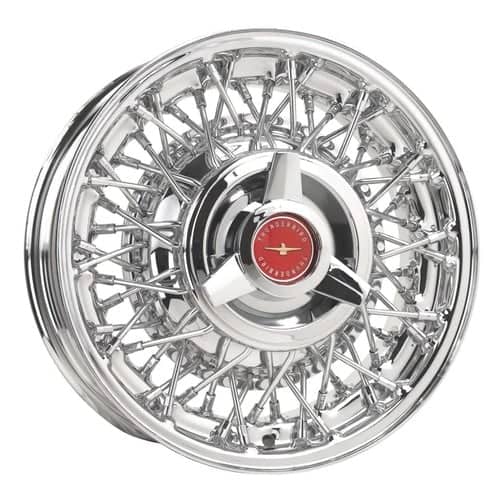 Wheel Vintiques 77 Series Thunderbird Wire 14x5.5 5x114.3 19 ET 81 CB Chrome (77-4521204)