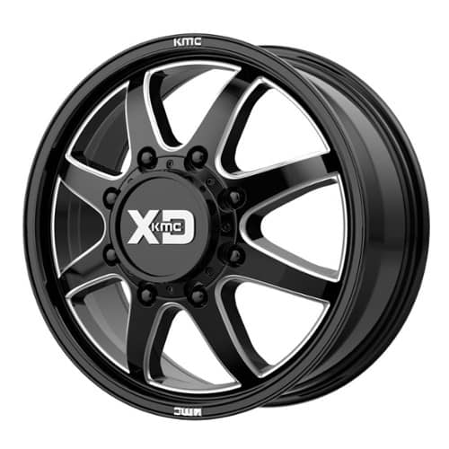 XD Series XD845 Pike Dually Front Gloss Black Milled (XD845208893105)