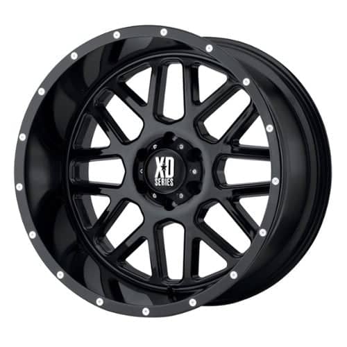 XD Series XD820 Grenade 22x10 8x170 -24 ET 125.5 CB Gloss Black (XD82022087324N)