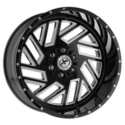 XF Off-Road XFX-304 Gloss Black Milled (XFX304209051143127+0BMW)