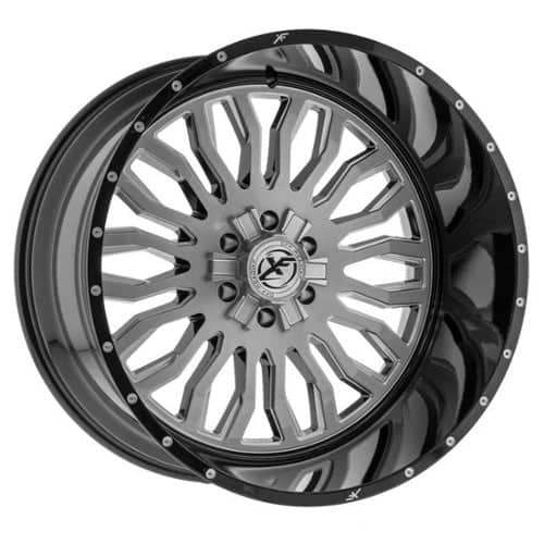XF Off-Road XFX-305 22x12 8x170/8x180 -44 ET 125.2 CB Gloss Black Brushed (XFX3052212817018044GBBRMW)