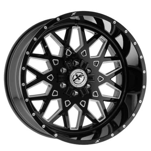 XF Off-Road XFX-307 Gloss Black Milled (XFX307209051143127+0BMW)