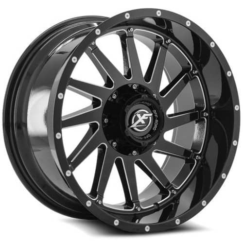 XF Off-Road XF-216 Gloss Black Milled (XF216209051271397+0GBML)