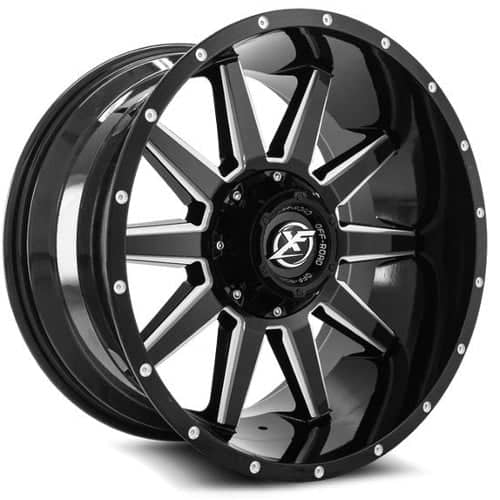 XF Off-Road XF-219 Gloss Black Milled (XF2191790512713970GBML)
