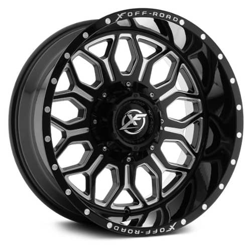 XF Off-Road XF-227 Gloss Black Milled (XF22720905114312712GBML)