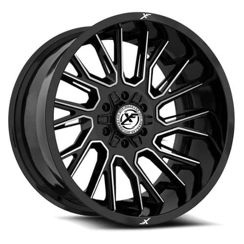 XF Off-Road XF-230 Gloss Black Milled (XF230209051271397+0GBM)