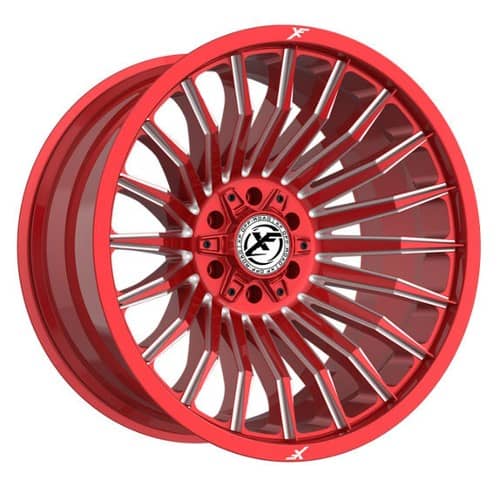 XF Off-Road XF-231 Anodized Red Milled (XF23120106135139724ARML)