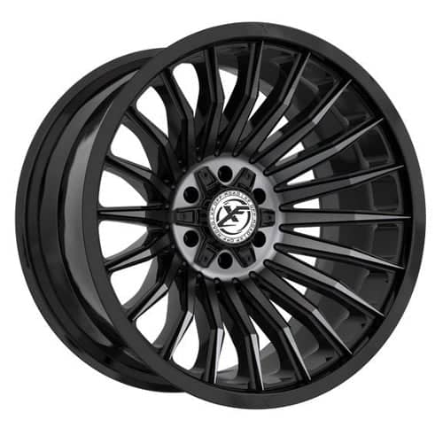 XF Off-Road XF-231 Gloss Black Machined Titanium (XF231209061351397+0GBMTITDDT)