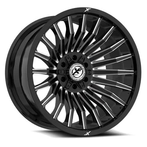 XF Off-Road XF-231 Gloss Black Milled (XF231209051271397+0GBML)
