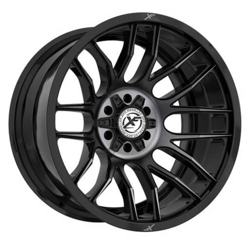 XF Off-Road XF-232 Gloss Black Machined Titanium (XF232209051271397+0GBMTITDDT)