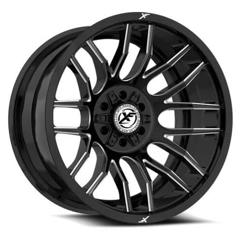 XF Off-Road XF-232 Gloss Black Milled (XF232209051271397+0GBML)