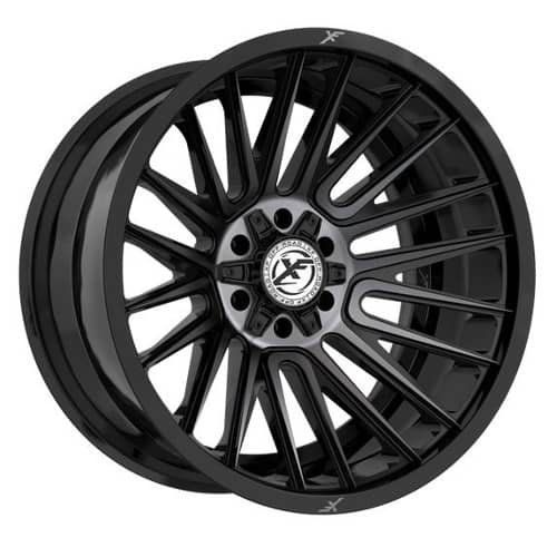 XF Off-Road XF-234 20x9 5x127/5x139.7 12 ET 78.1 CB Gloss Black Brushed (XF234209051271397+12GBBRDDT)