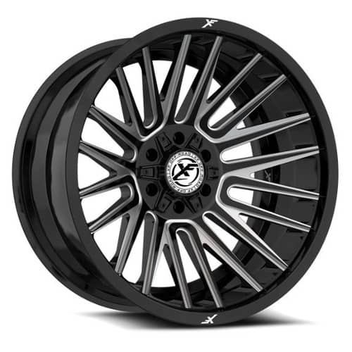 XF Off-Road XF-234 Gloss Black Milled (XF234209051271397+0GBML)