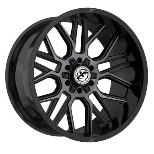 XF Off-Road XF-235 Gloss Black Machined Titanium (XF235209051271397+0GBMTITDDT)