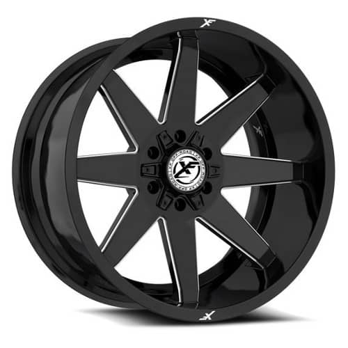 XF Off-Road XF-236 Gloss Black Milled (XF236209051271397+0GBML)