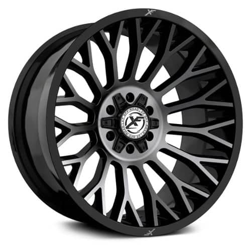 XF Off-Road XF-237 20x9 6x135/6x139.7 12 ET 106.4 CB Gloss Black Machined Titanium (XF237209061351397+12GBMTITDDT)