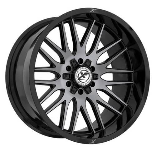 XF Off-Road XF-240 Gloss Black Brushed (XF240209051271397+12GBBRDDT)