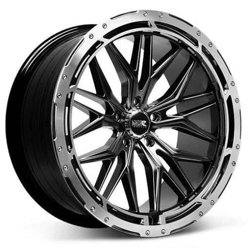 XXR 585 20x8.5 5x114.3 35 ET 73.1 CB Chromium Black/Machined Ring (585086551)