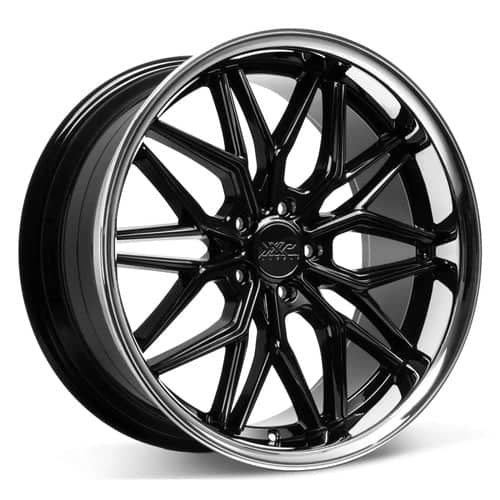XXR 586 20x8.5 5x114.3 35 ET 73.1 CB Black/Chrome Lip (586086523)