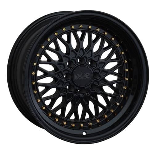 XXR 536 Black / Gold Rivets (536580820)