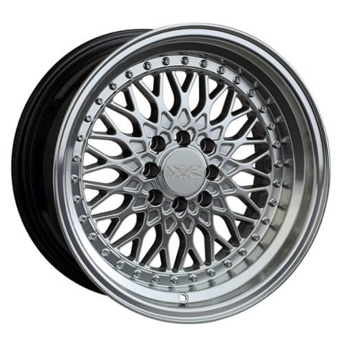 XXR 536 16x8 4x100/4x114.3 20 ET 73.1 CB Hyper Silver / Machined Lip (53668083)