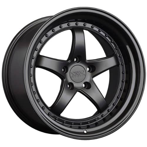 XXR 565 18x10.5 5x114.3 20 ET 73.1 CB Flat Black / Gloss Black Lip (565806626)