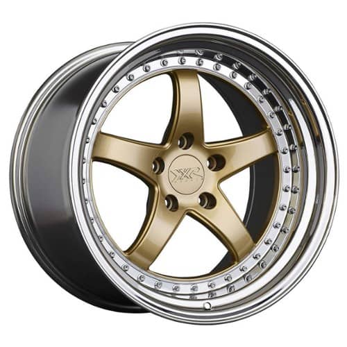 XXR 565 20x10.5 5x114.3 25 ET 73.1 CB Hyper Gold / Platinum Lip (565006678)