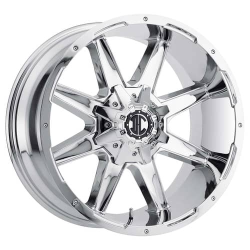 Xtreme NX-17 22x10 Blank 8 Lug -25 ET 130.8 CB Chrome (NX17-2210ZL-25XC)