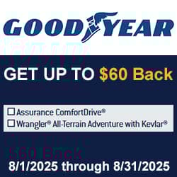 Goodyear Tires Rebate
