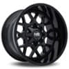 Hardrock Offroad Gunner 20x12 8x180 -44 ET 124.3 CB Gloss Black (H705-201278044GB)-1