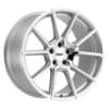 TSW Alloy Chrono 20x8.5 5x114.3 40 ET 76.1 CB Silver w/Mirror Cut Face (2085CRN405114S76)-1