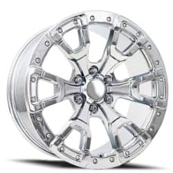 Factory Reproductions FR 99 Ford Bronco Raptor 20x9 6x139.7 20 ET 93.1 CB Chrome
