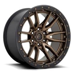 Fuel Rebel 6 D681 Matte Bronze Black Bead Ring
