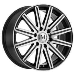 Mandrus Stark 17x7.5 6x130 52 ET 84.1 CB Gunmetal W/Mirror Cut Face & Lip