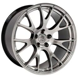 OE Replica Wheels DG15 20x9 5x115 18 ET 71.5 CB Hyper Black