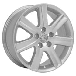 OE Replica Wheels LX12 17x7 5x114.3 45 ET 60.1 CB Silver