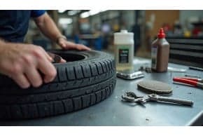 how to patch a tire
