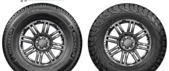 Michelin LTX AT2 vs BFG KO2