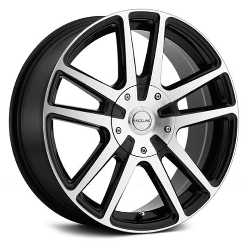 Raceline 145M Encore Black with Machined Face (145M-57084+40)