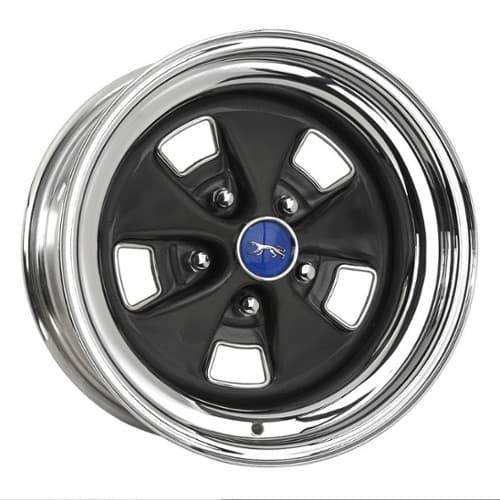 Wheel Vintiques 25 Merc Cougar '69-70 Chrome/Dark Argent Center (25-461204)